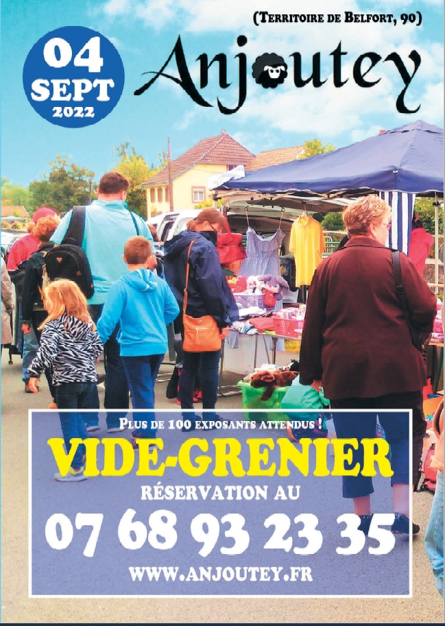 Vide-grenier Anjoutey