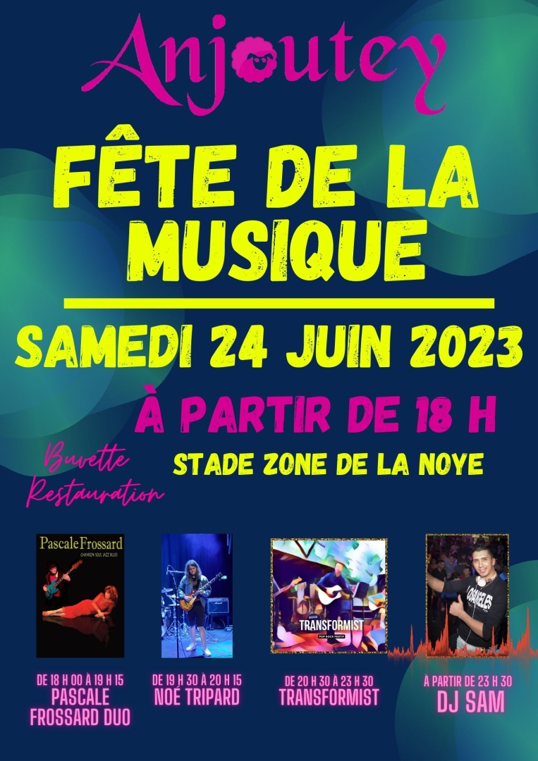 Fête de la musique à Anjoutey