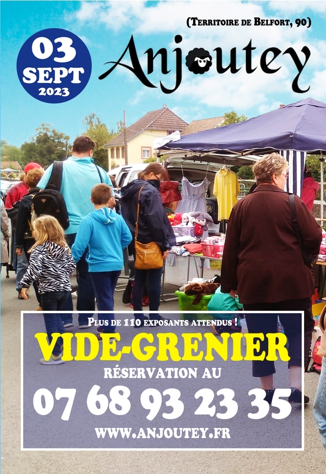 Vide-grenier Anjoutey