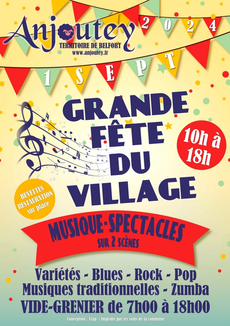 Fête du village - Fête musicale