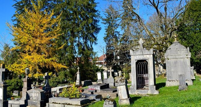 Le cimetière des Chaprais
