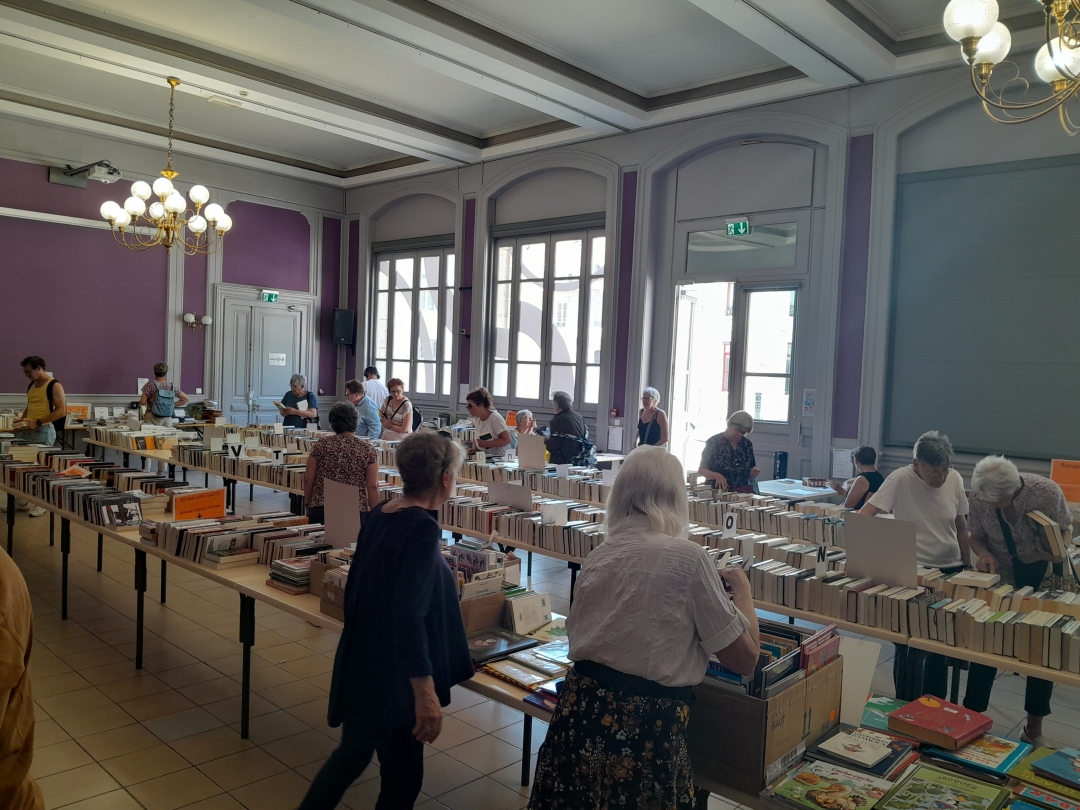 Vente de livres d'occasion 