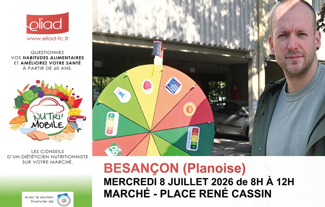 Étape de la Nutri'Mobile à Besançon