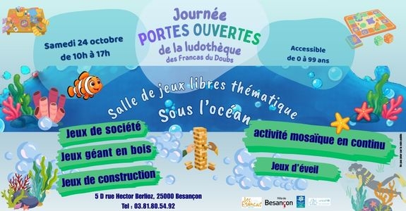 Journée portes ouvertes Ludothèque