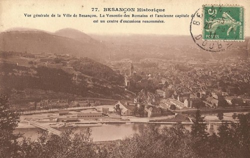 BESANçON (CARTE POSTALE)